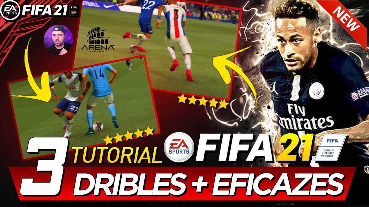 FIFA 21 TUTORIAL 3 - DRIBLES FÁCEIS e EFICAZES 